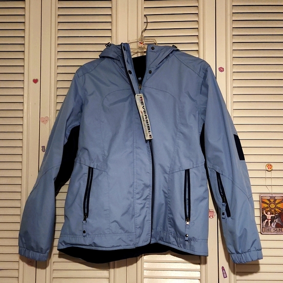 Free Country Other - Free Country 🗽 Blue Reversible Jacket